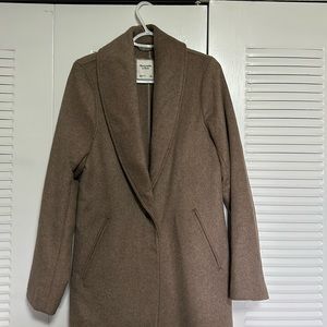 Abercrombie and Fitch, NEVER used!!! Wool-blend dobled cloth. Brown